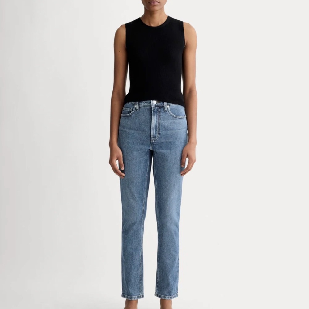 Everlane Original Cheeky Jean High Rise 27 Regular Organic Cotton
